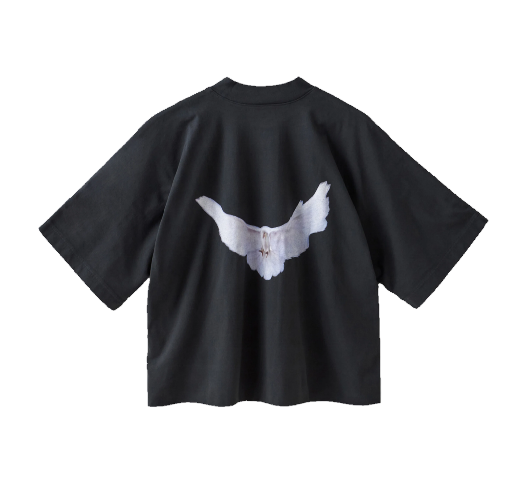 YZY GAP DOVE NO SEAM TEE BLACK (ORIGINAL)