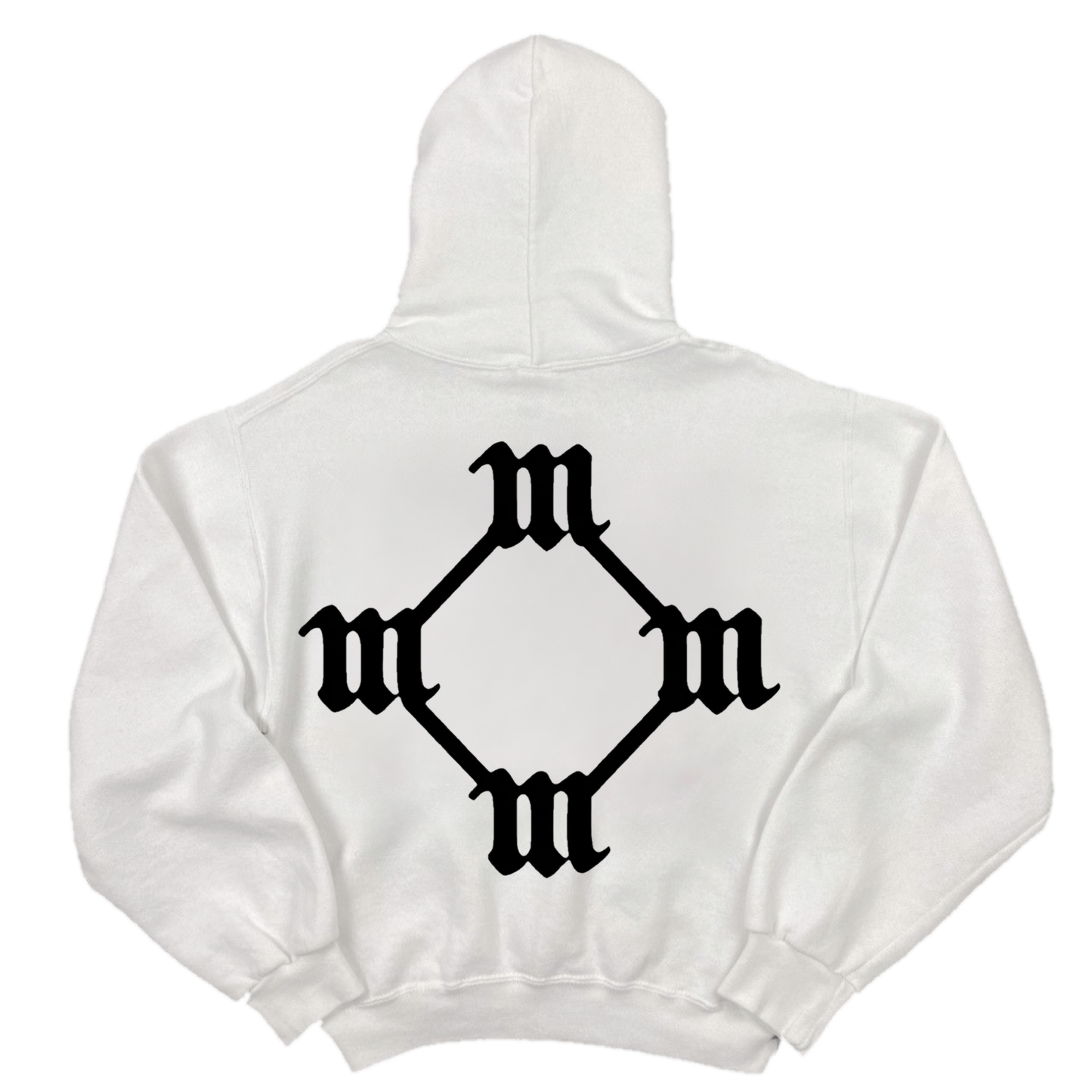 SO HELP ME GOD WHITE HOODIE
