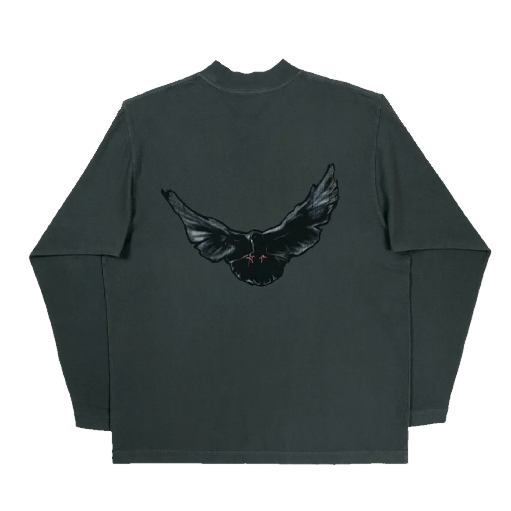 YZY GAP DOVE LONG SLEEVE TEE DARK GREEN (ORIGINAL)
