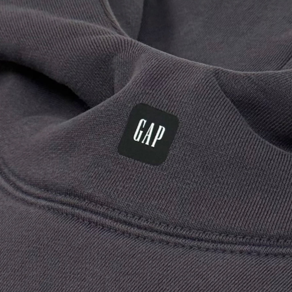 YZY GAP BALENCIAGA LOGO HOODIE DARK GREY (ORIGINAL)