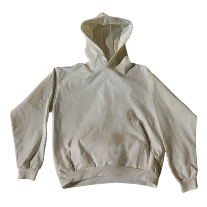 WHITE HOODIE HEAVYWEIGHT