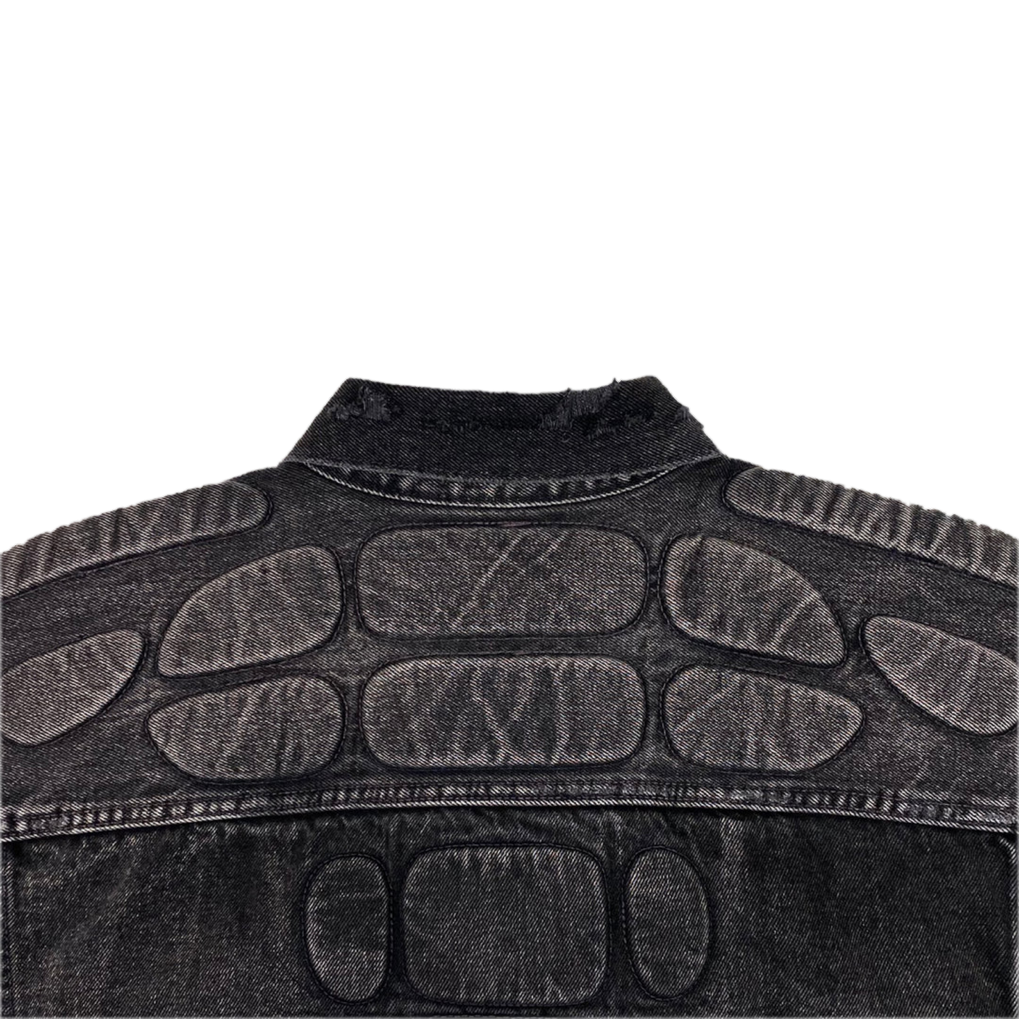 YZY GAP BALENCIAGA WASHED GREY DENIM JACKET (ORIGINAL)