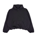 YZY GAP BALENCIAGA LOGO HOODIE DARK GREY (ORIGINAL)