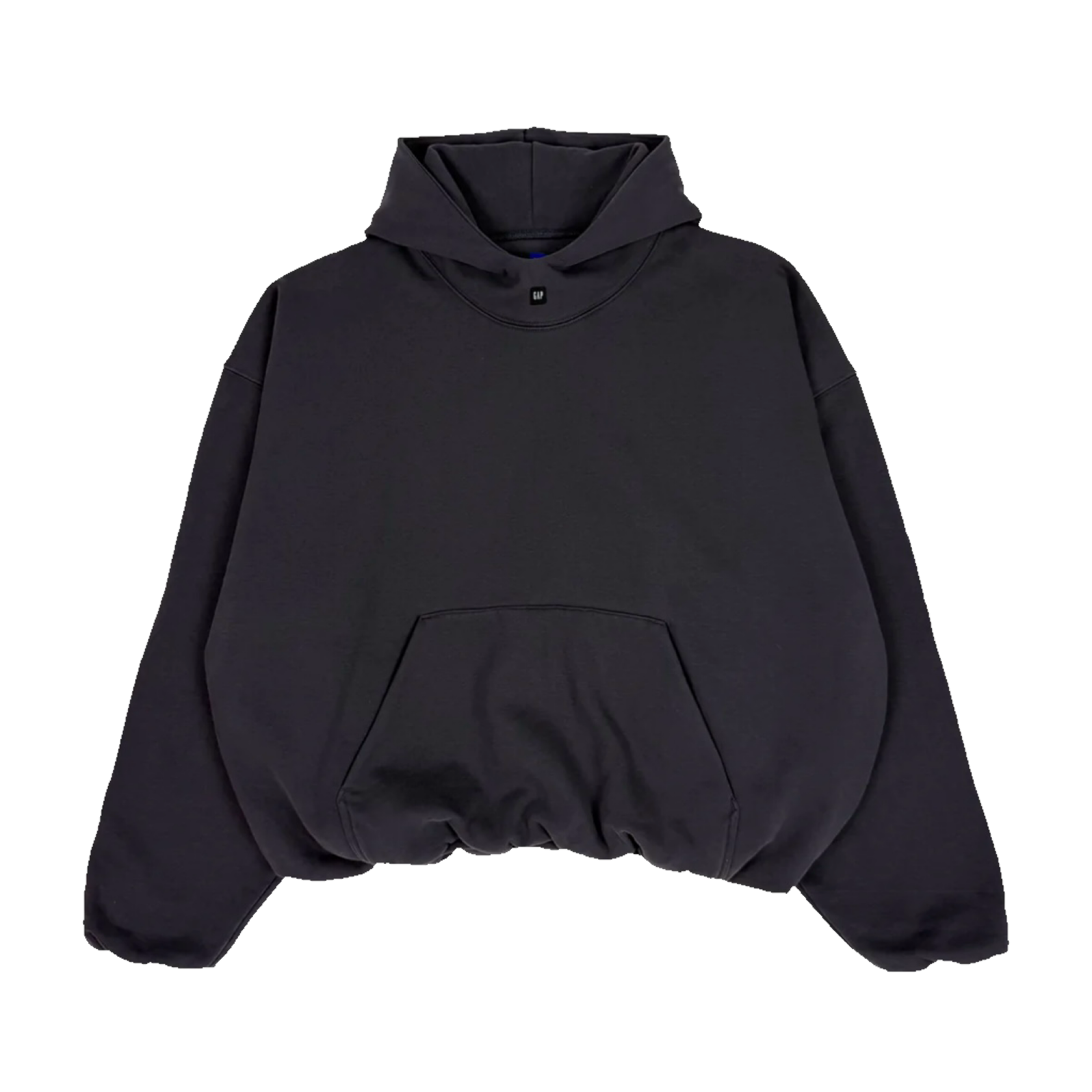 YZY GAP BALENCIAGA LOGO HOODIE DARK GREY (ORIGINAL)