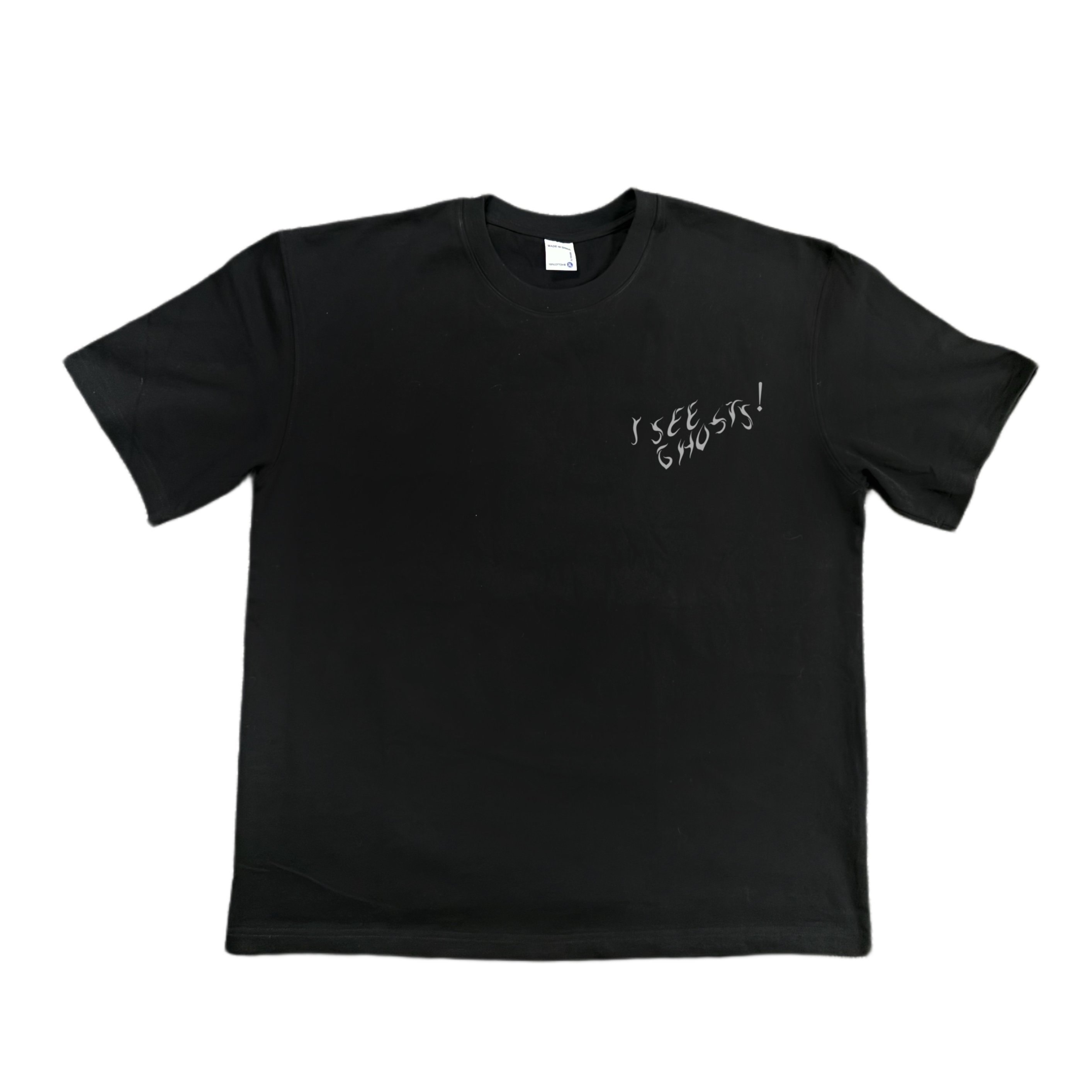 I SEE GHOSTS TEE BLACK