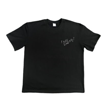 I SEE GHOSTS TEE BLACK