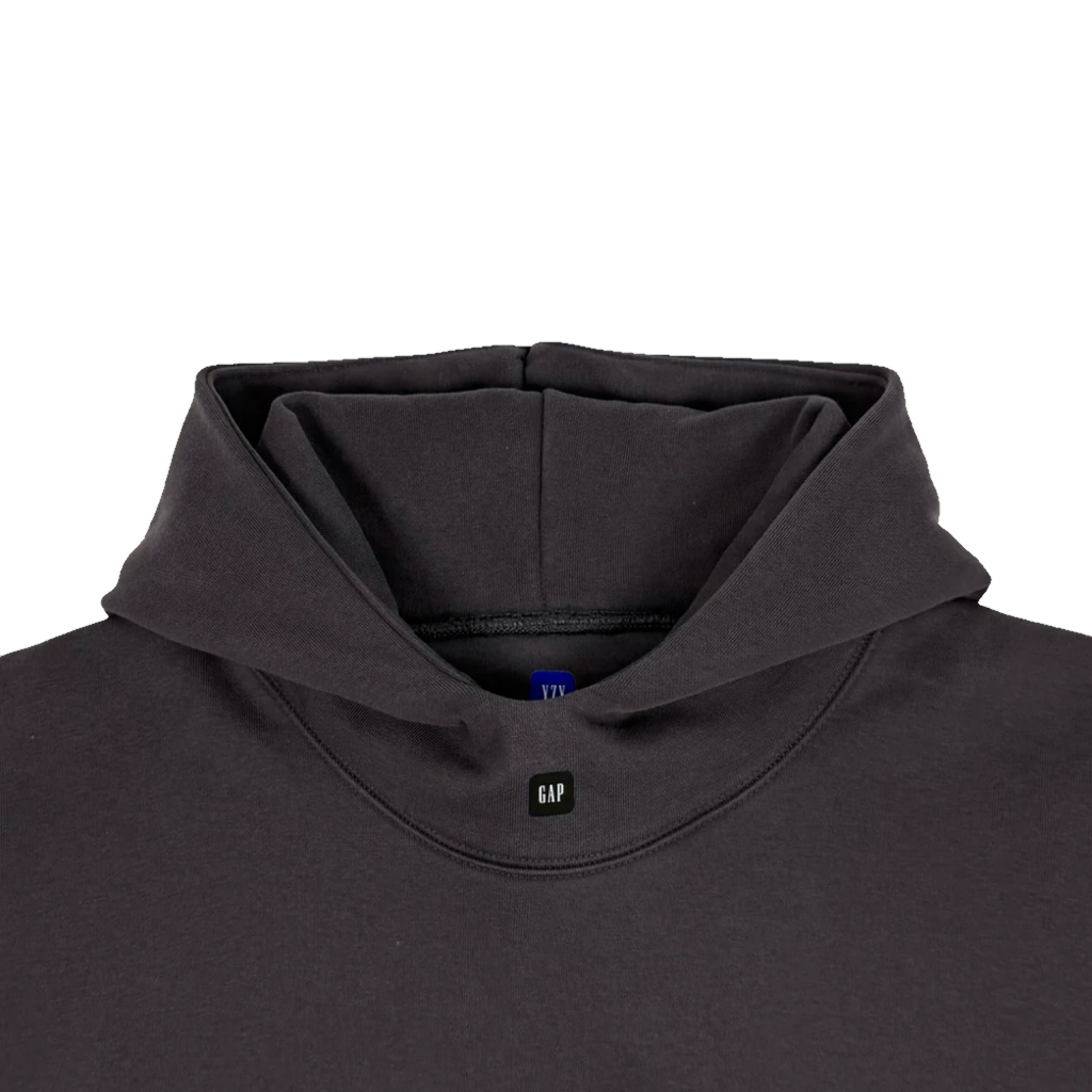 YZY GAP BALENCIAGA LOGO HOODIE DARK GREY (ORIGINAL)