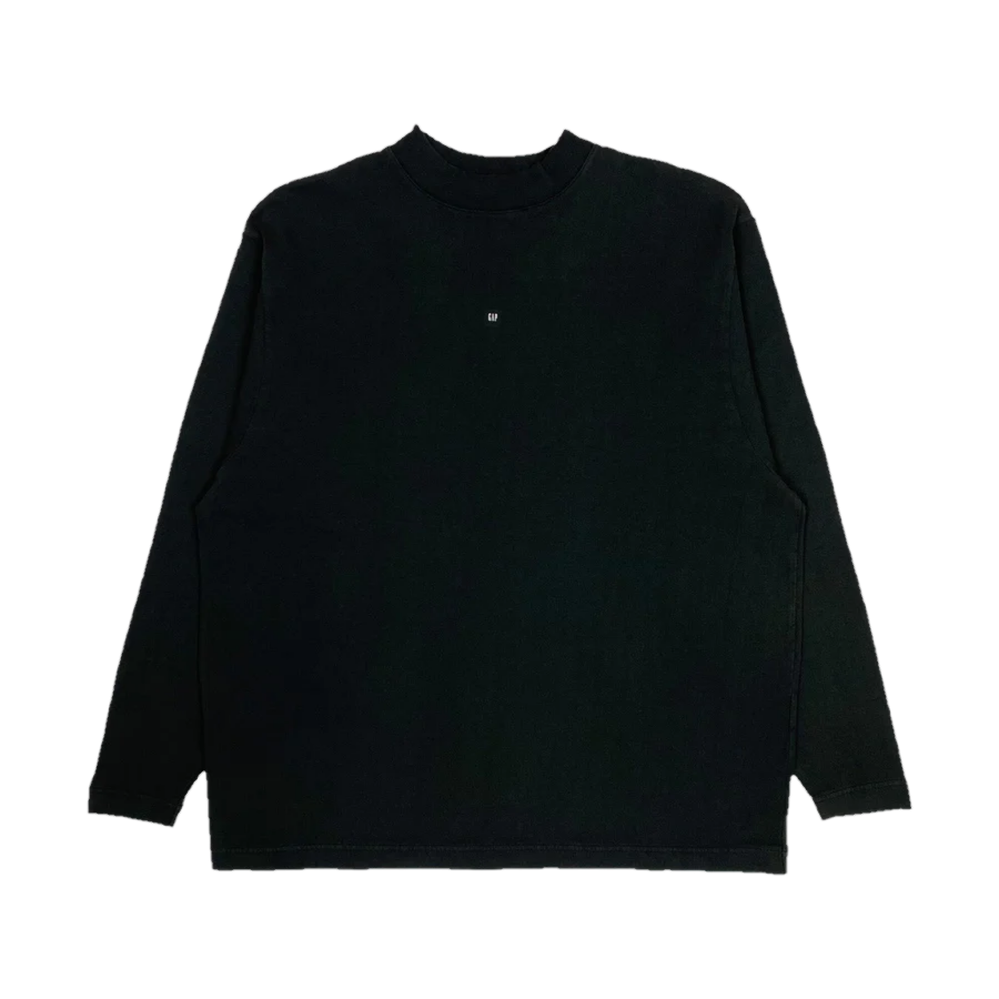 YZY GAP LOGO LONG SLEEVE BLACK (ORIGINAL)