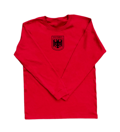 LOGO LONG TEE RED