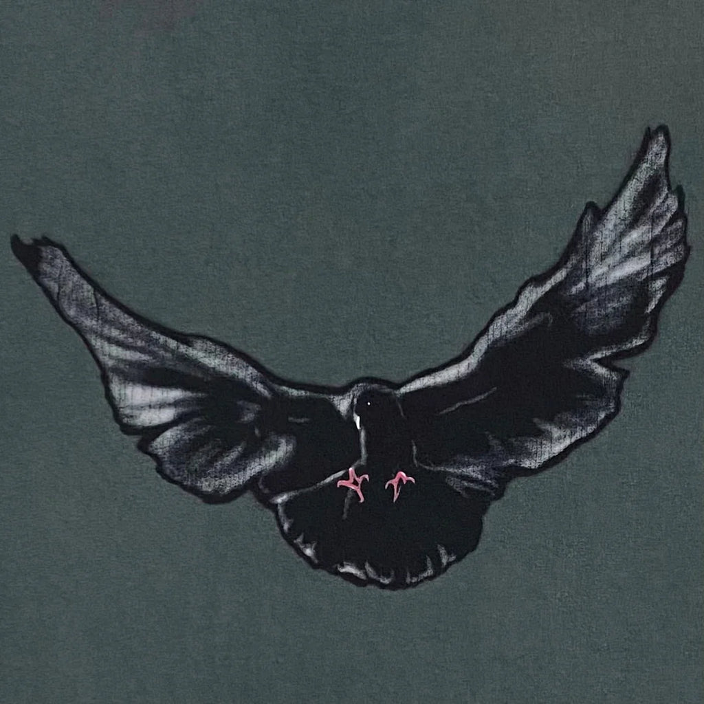 YZY GAP DOVE LONG SLEEVE TEE DARK GREEN (ORIGINAL)