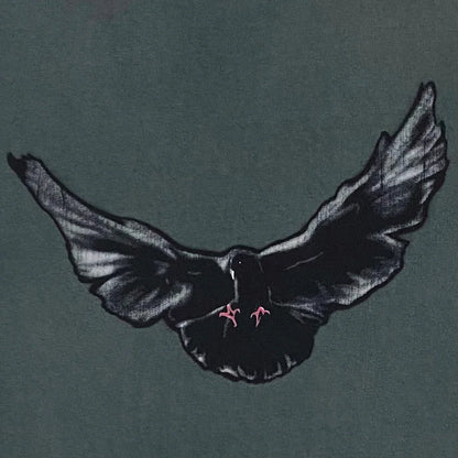 YZY GAP DOVE LONG SLEEVE TEE DARK GREEN (ORIGINAL)