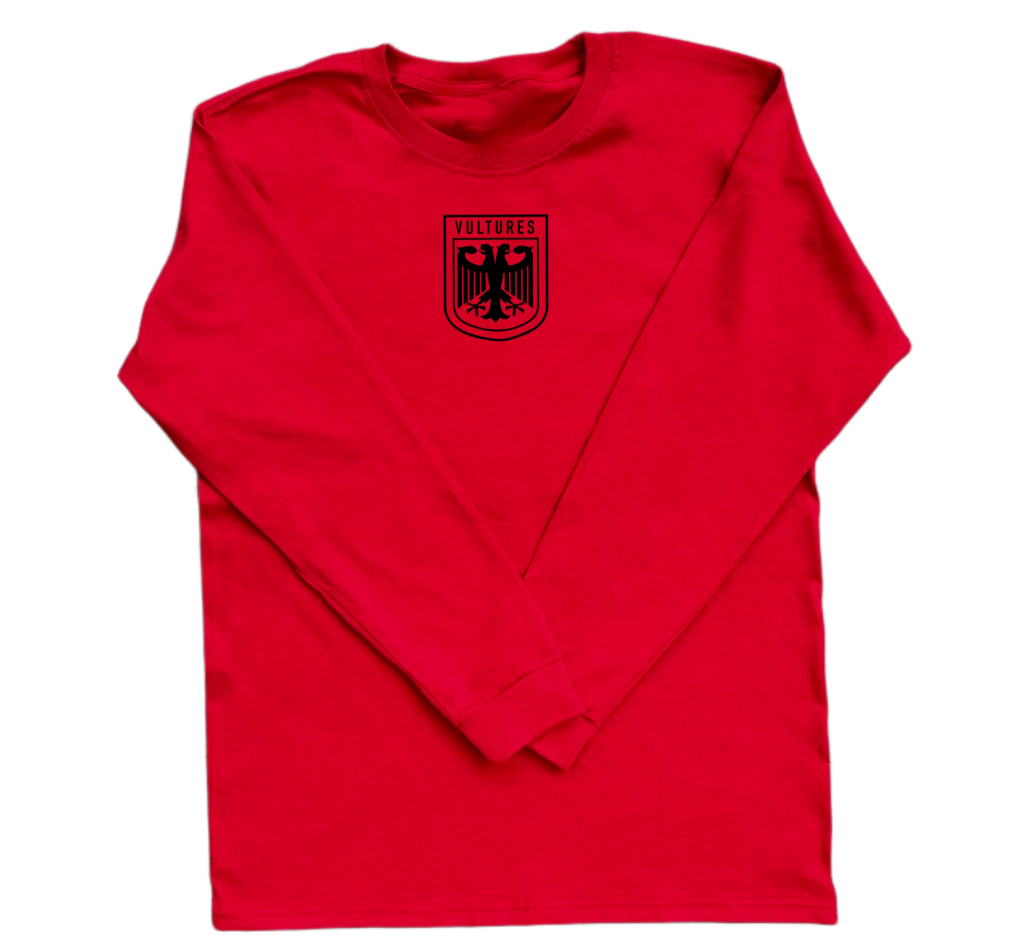 LOGO LONG TEE RED