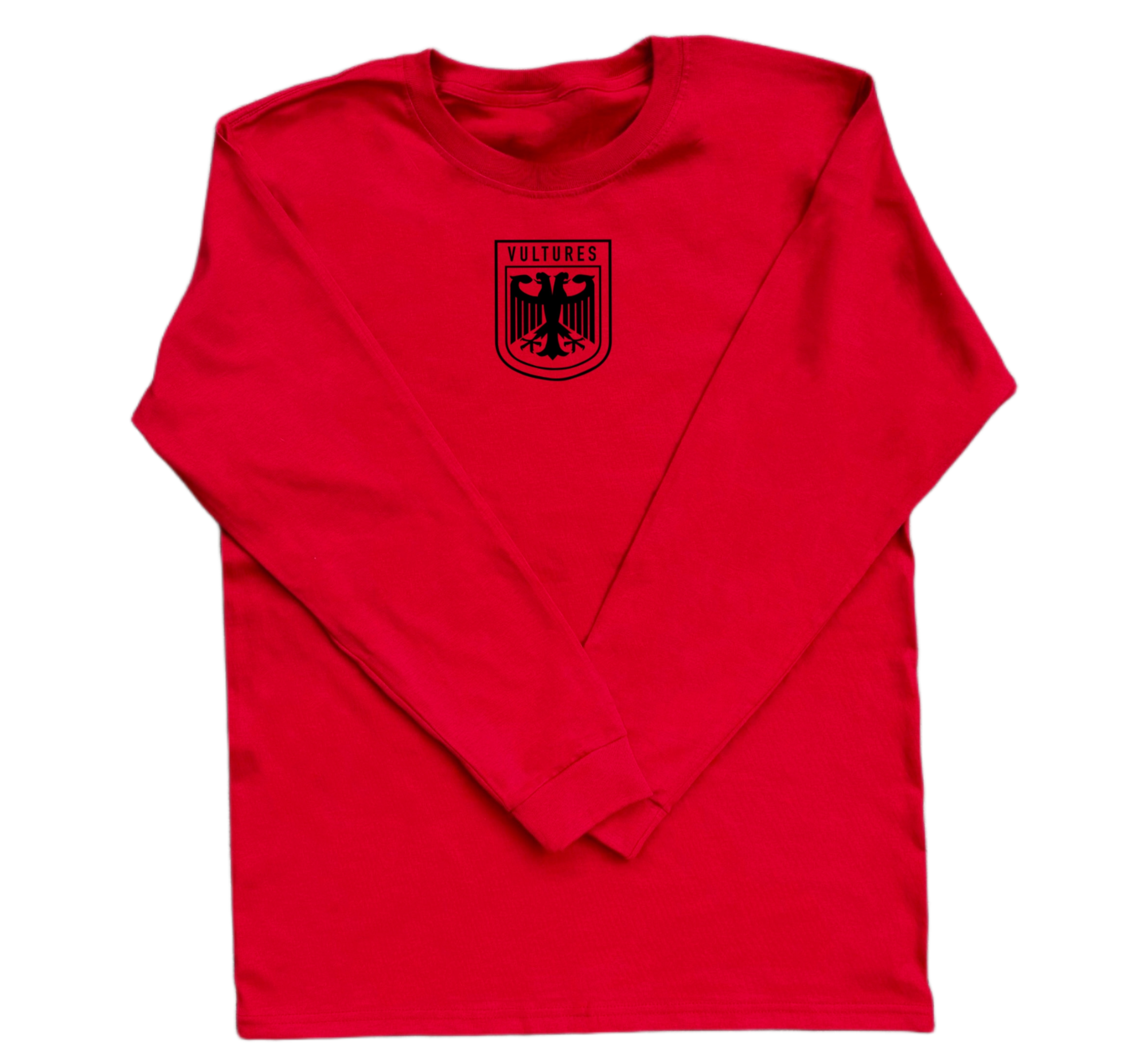 LOGO LONG TEE RED