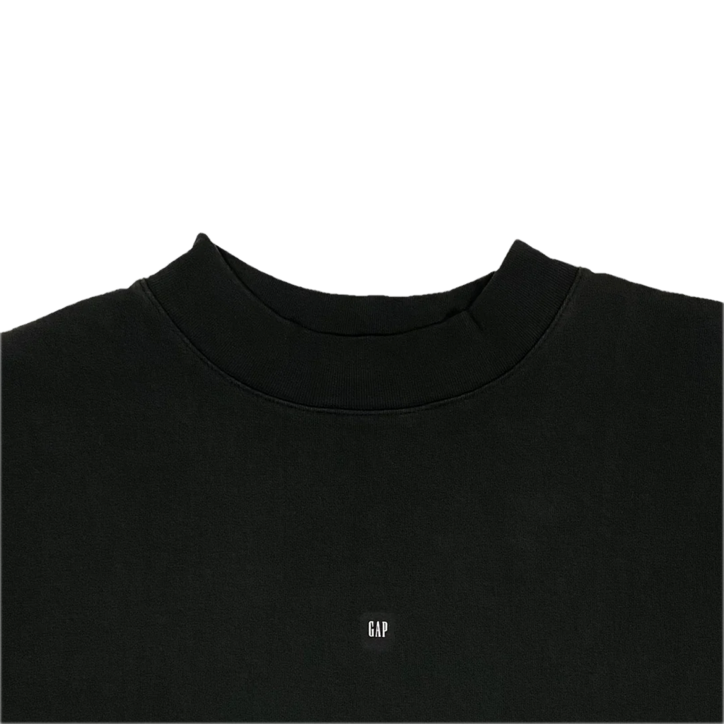 YZY GAP LOGO LONG SLEEVE BLACK (ORIGINAL)