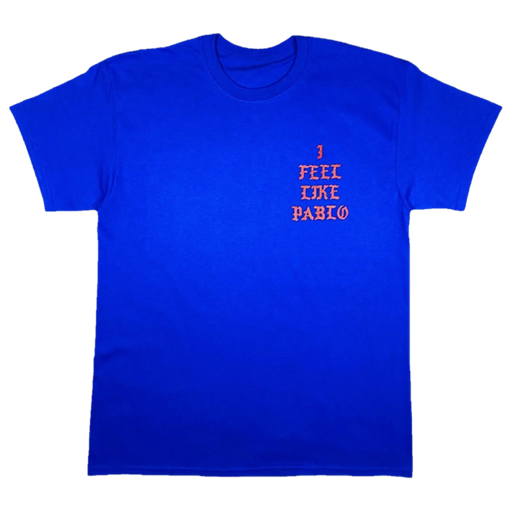 I FEEL LIKE PABLO BLUE SHORT TEE