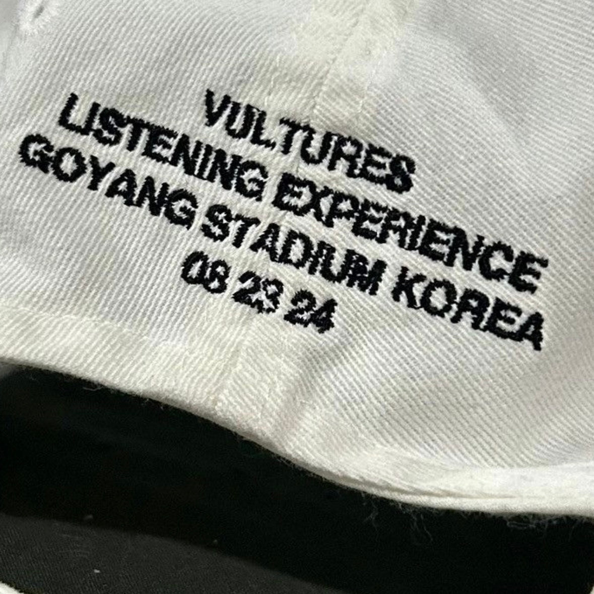 VULTURES KOREA HAT WHITE (ORIGINAL)