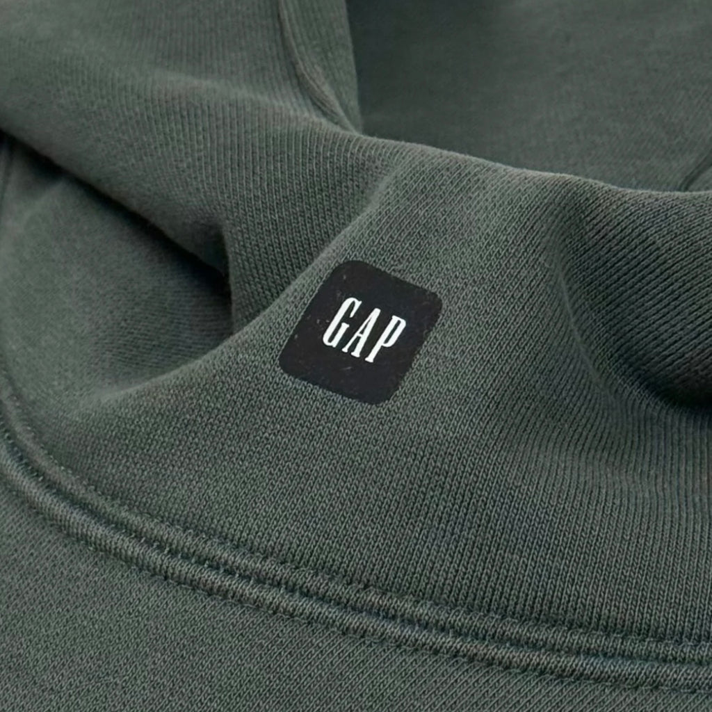 YZY GAP BALENCIAGA LOGO HOODIE DARK GREEN (ORIGINAL)