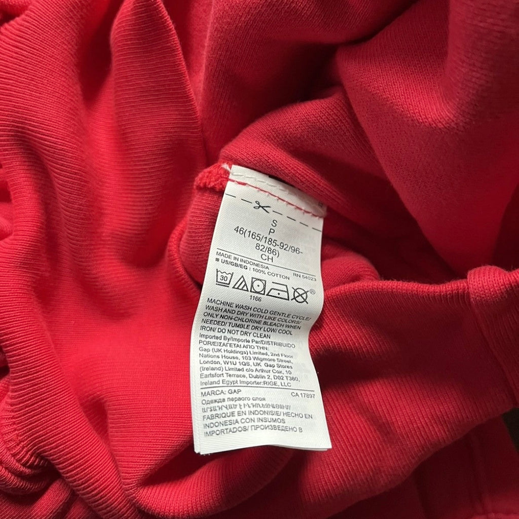 YZY GAP RED PERFECT HOODIE (ORIGINAL)