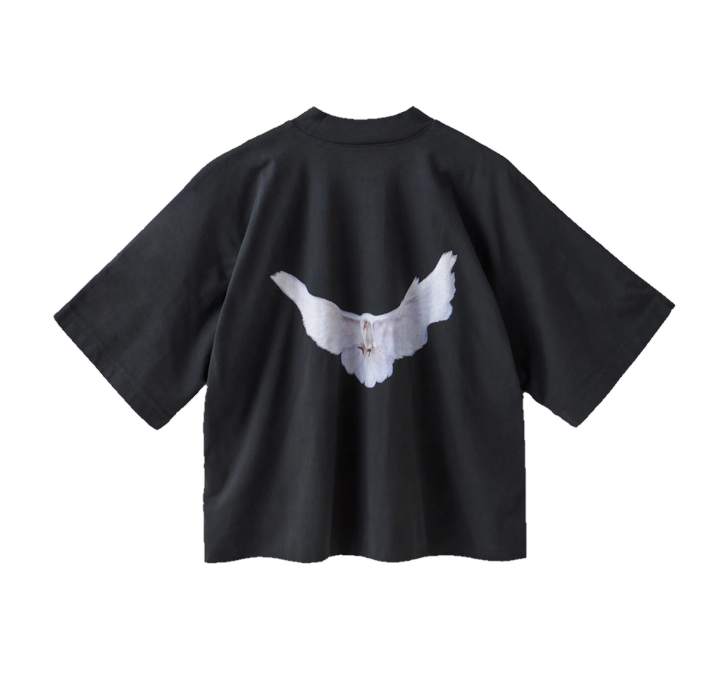 YZY GAP DOVE NO SEAM TEE BLACK (ORIGINAL)