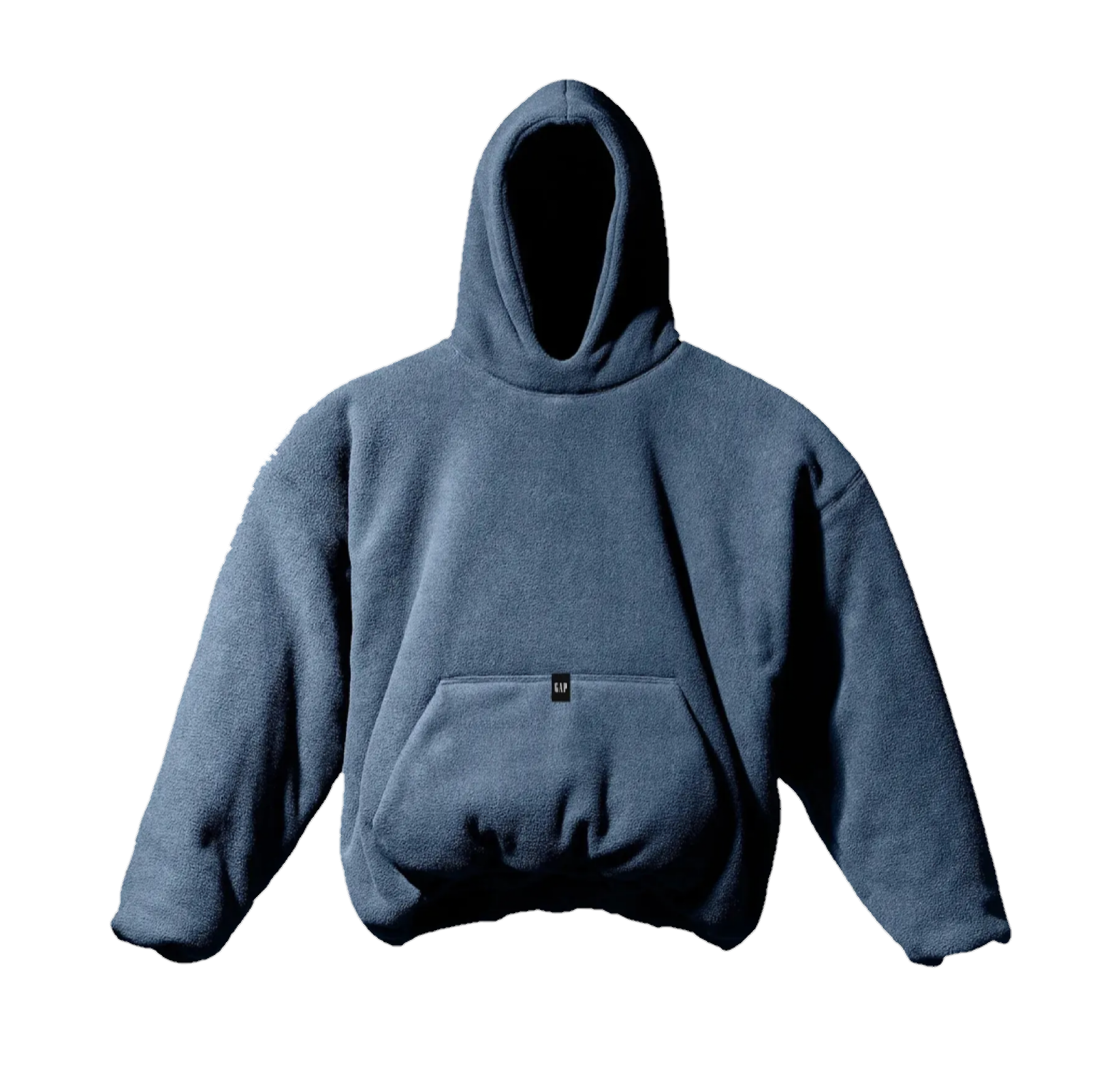 YZY GAP BALENCIAGA FLEECE PADDED HOODIE DARK BLUE (ORIGINAL)