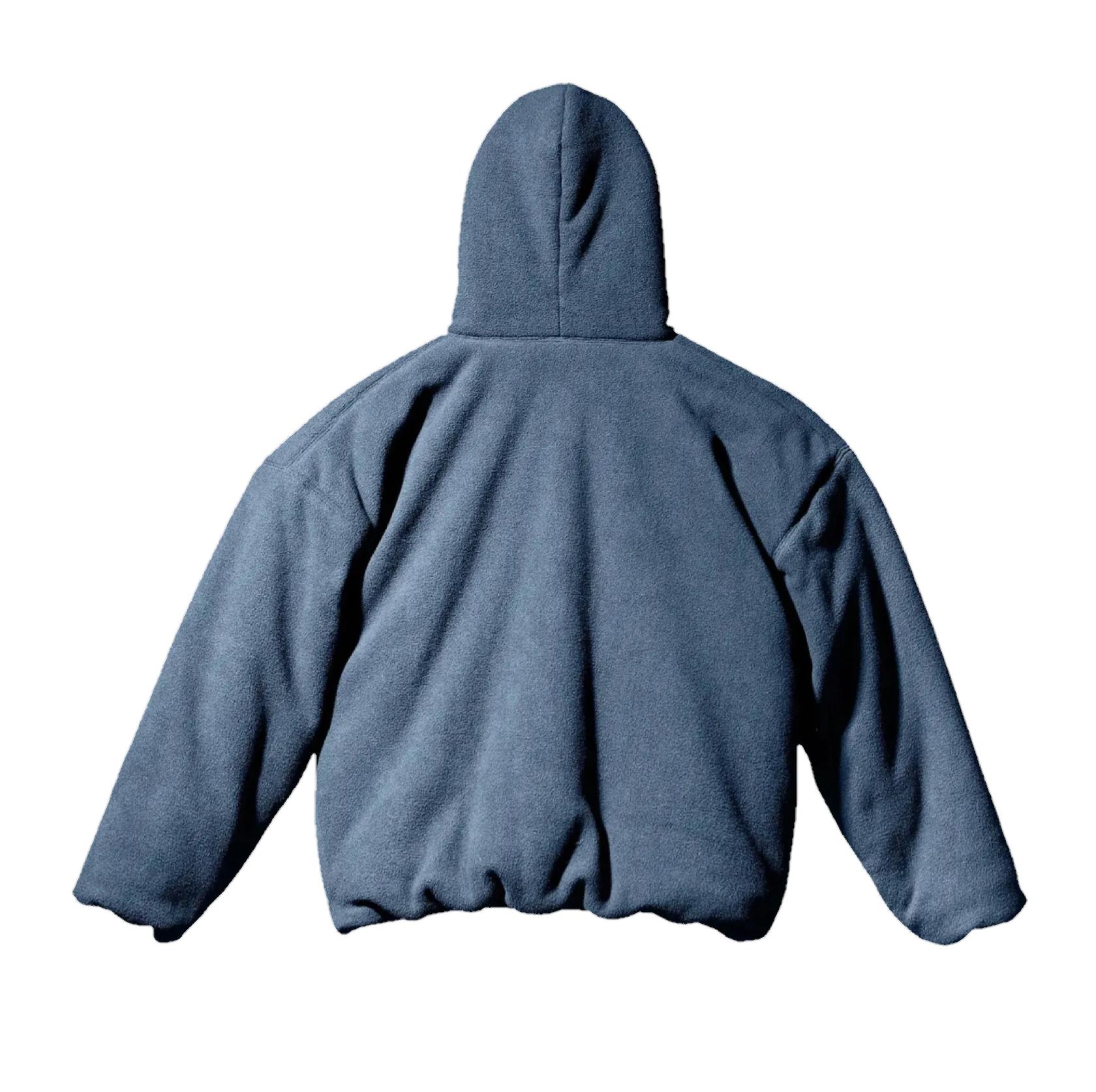 YZY GAP BALENCIAGA FLEECE PADDED HOODIE DARK BLUE (ORIGINAL)