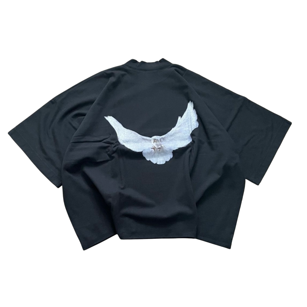 YZY GAP DOVE NO SEAM TEE BLACK (ORIGINAL)