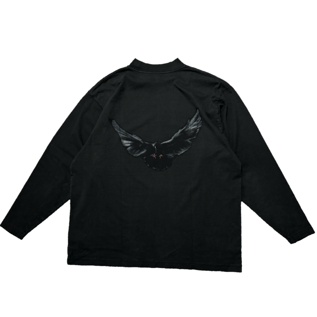 YZY GAP DOVE LONG SLEEVE TEE BLACK (ORIGINAL)