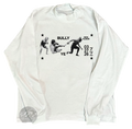 WHITE POSTER BULLY LONG SLEEVE