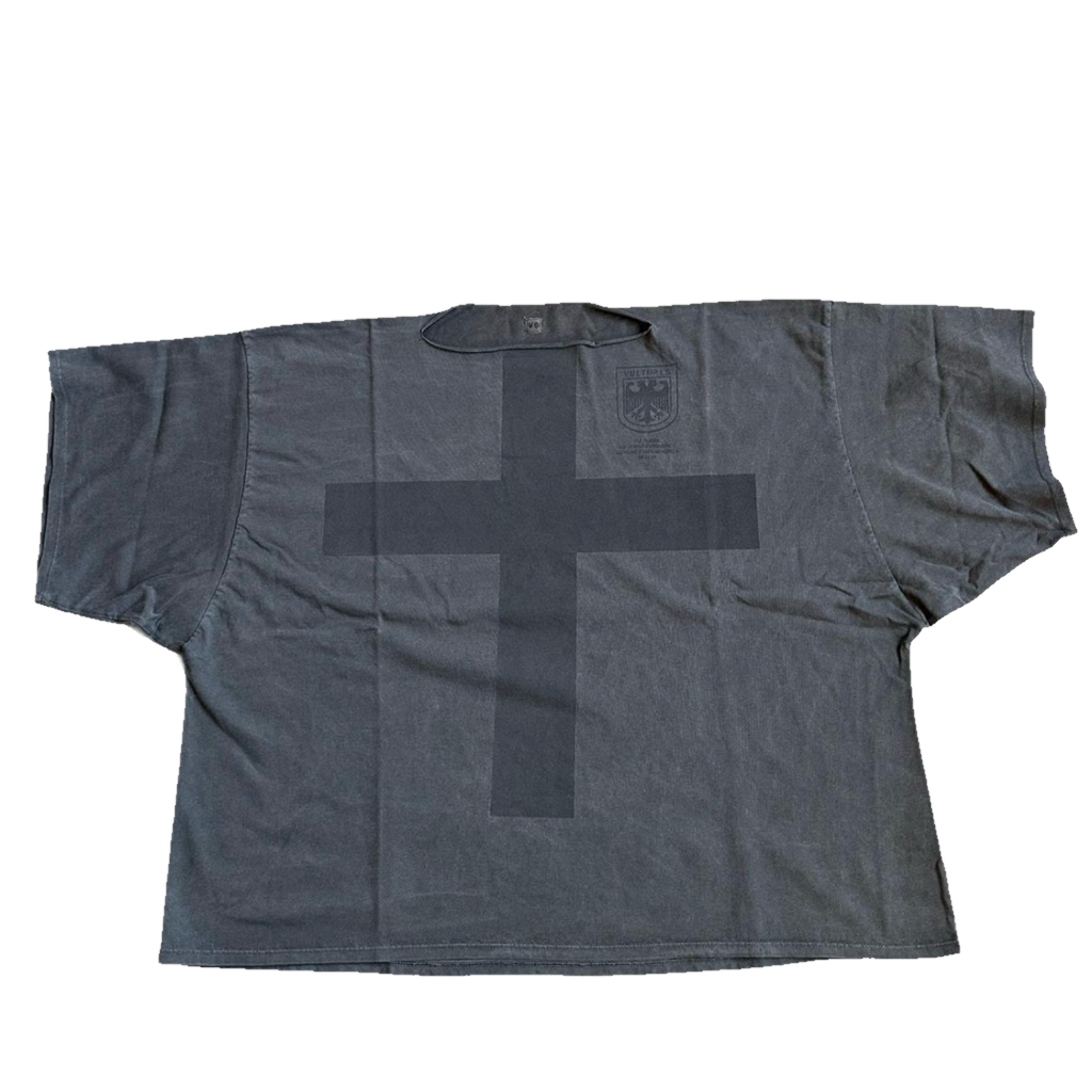 VULTURES KOREA CROSS TEE BLACK (ORIGINAL)