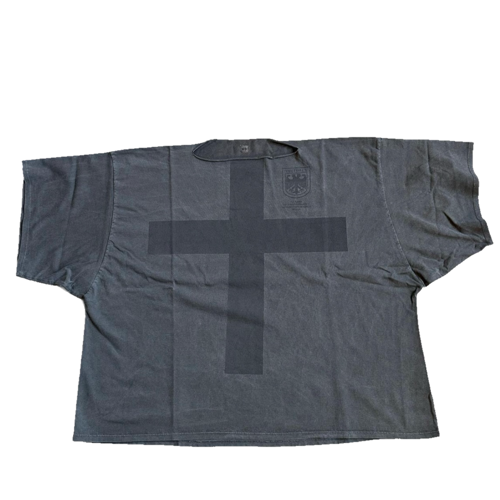 VULTURES KOREA CROSS TEE BLACK (ORIGINAL)