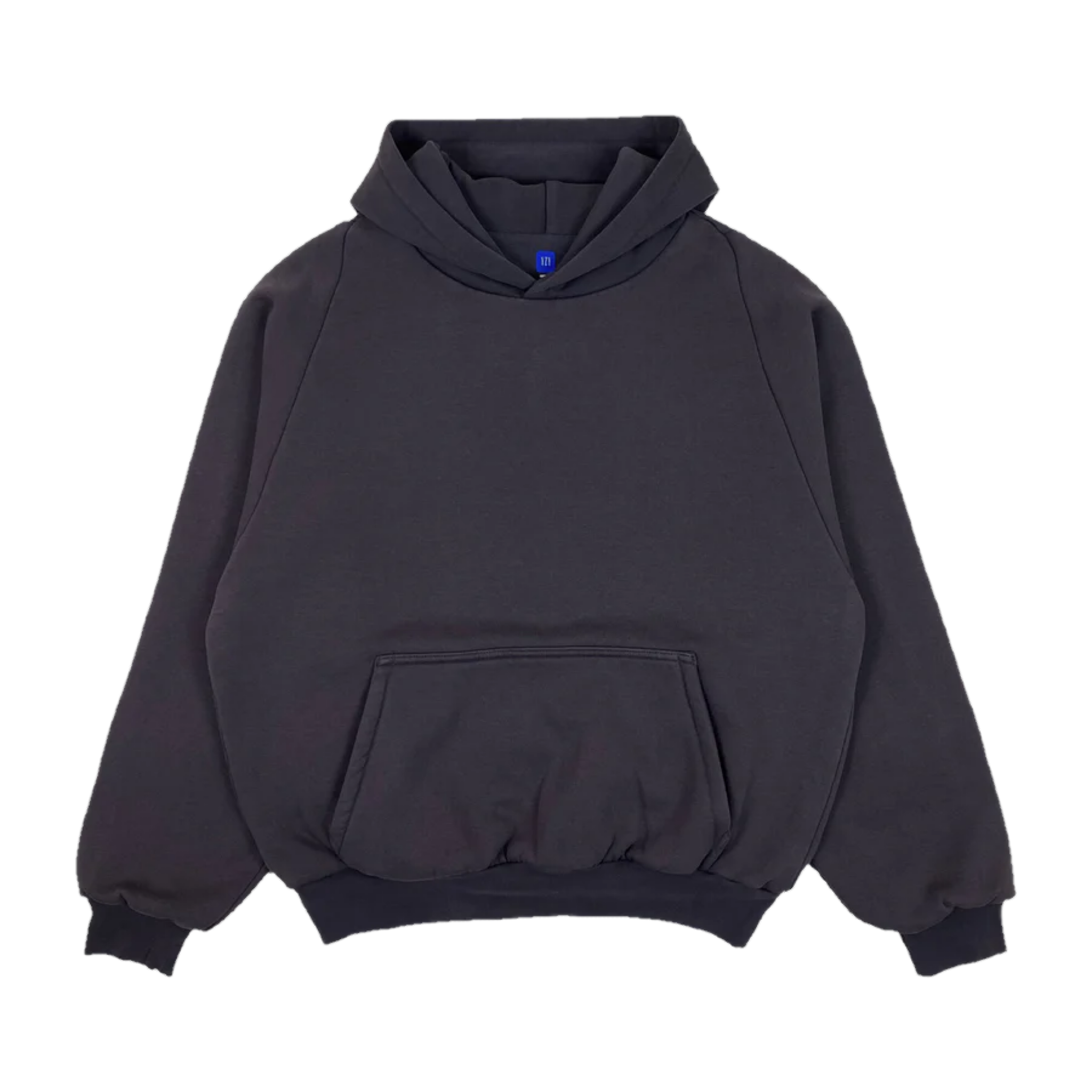 YZY GAP BALENCIAGA SHRUNKEN HOODIE DARK GREY (ORIGINAL)