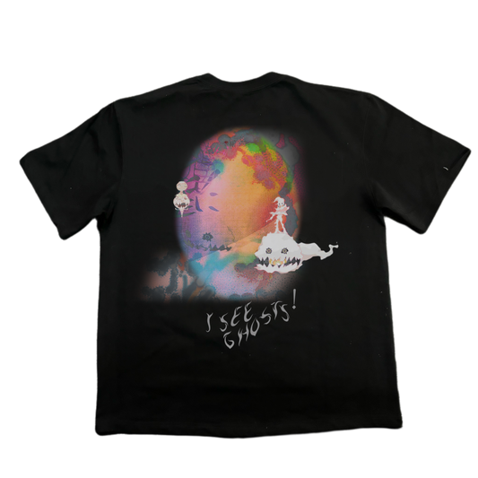 I SEE GHOSTS TEE BLACK