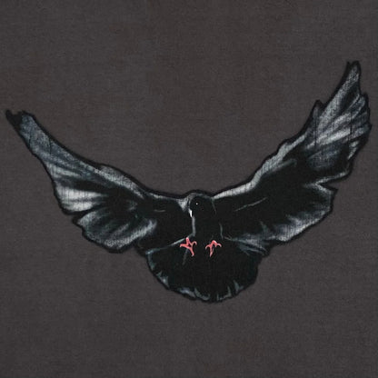 YZY GAP DOVE LONG SLEEVE TEE DARK GREY (ORIGINAL)