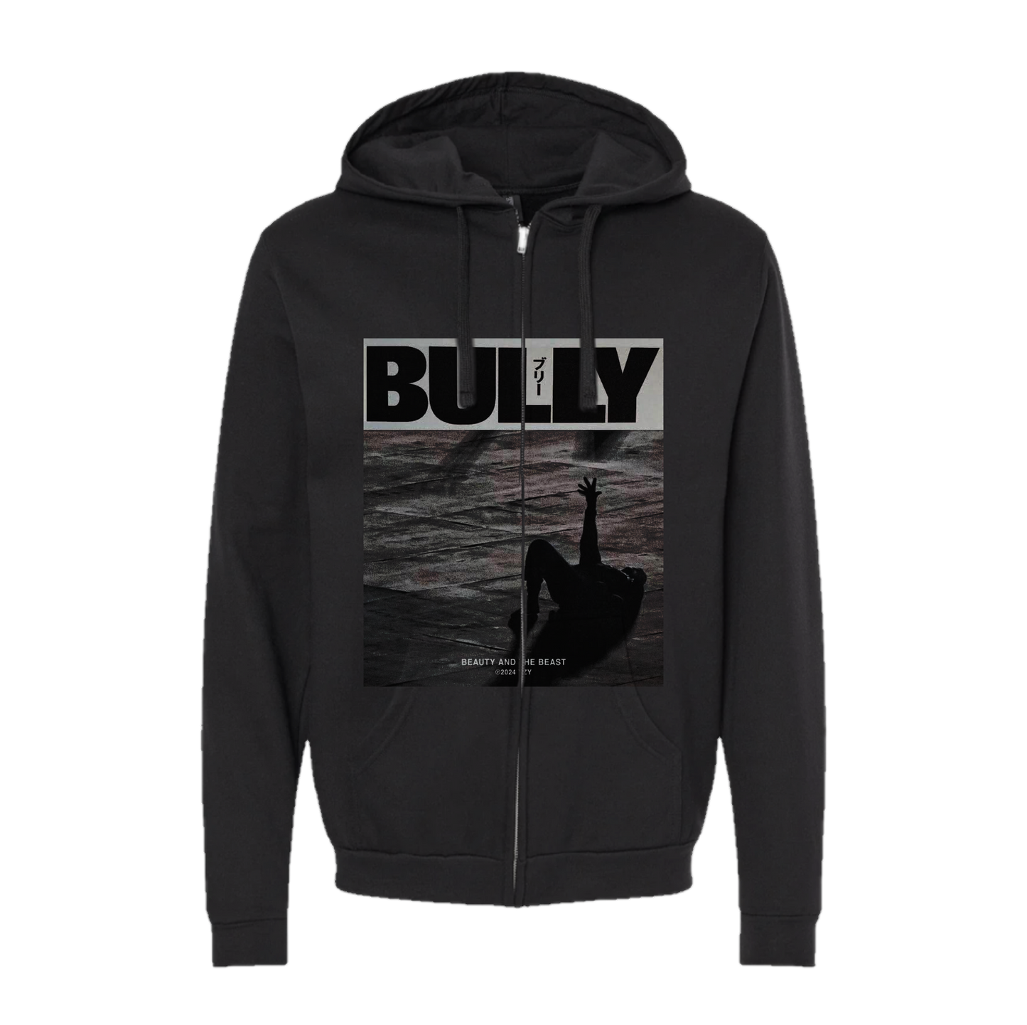 BULLY POSTER ZIP UP HOODIE