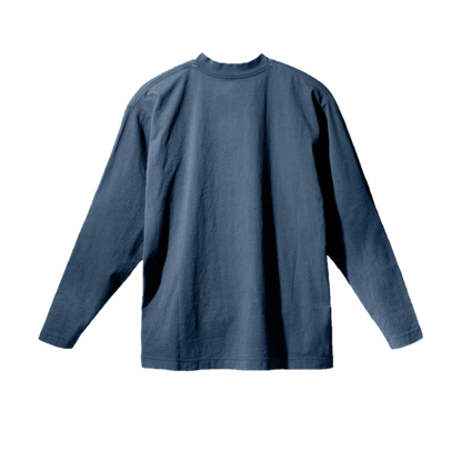YZY GAP LOGO LONG SLEEVE DARK BLUE (ORIGINAL)