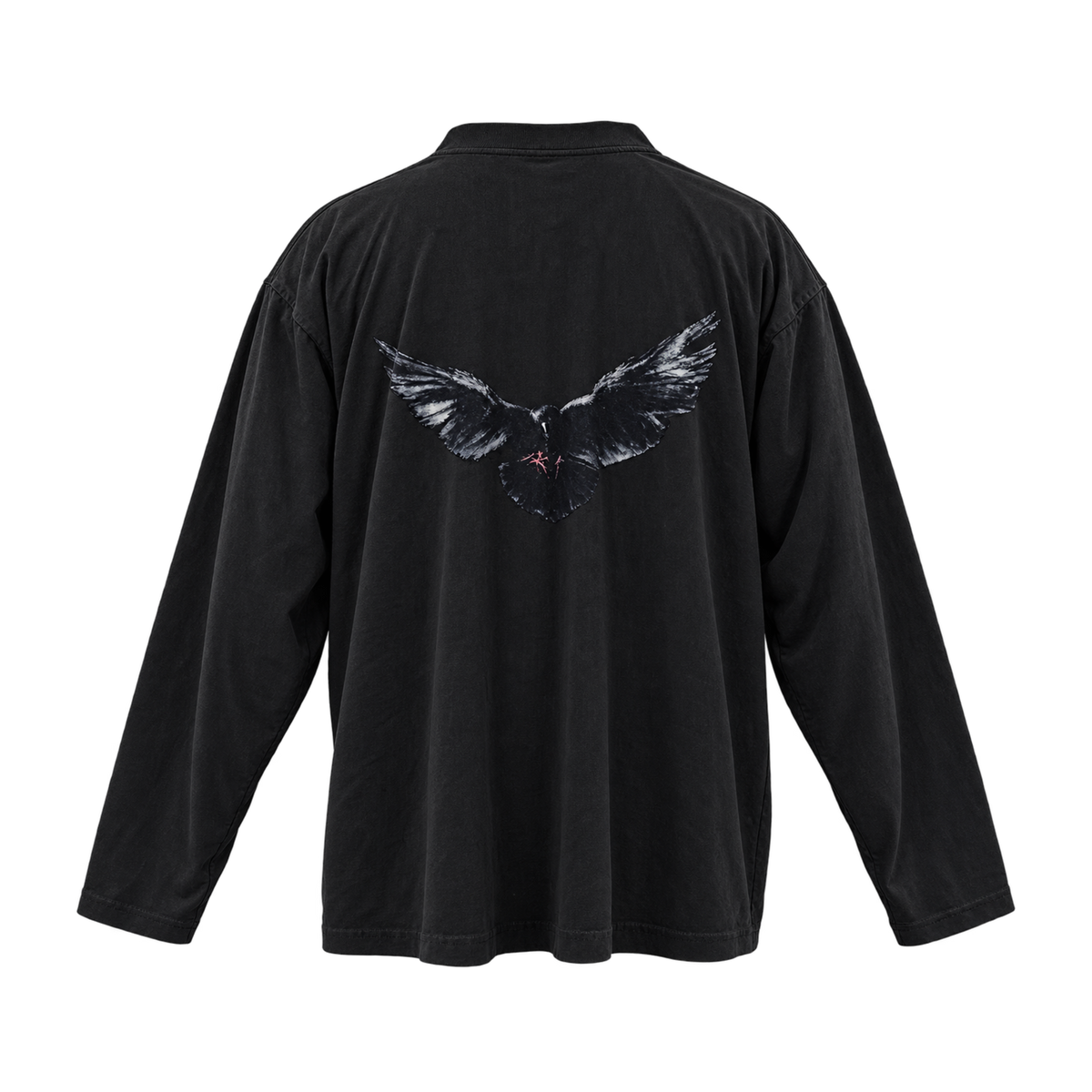 YZY GAP DOVE LONG SLEEVE TEE BLACK (ORIGINAL)